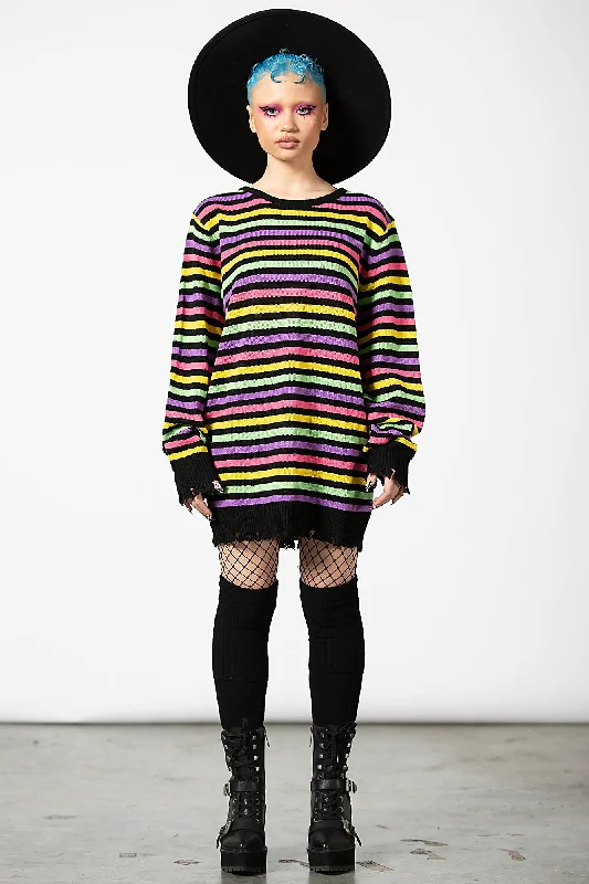 Rainbow Warrior Knit Sweater