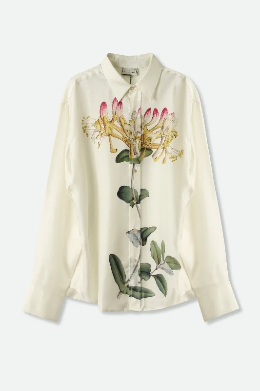 LILY SHIRT IN SILK BY PIERRE-LOUIS MASCIA