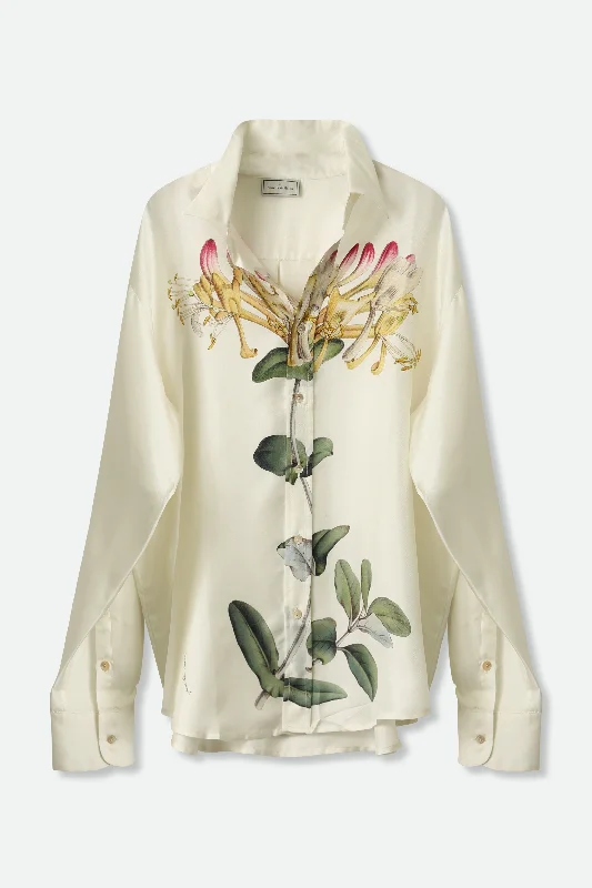 LILY SHIRT IN SILK BY PIERRE-LOUIS MASCIA