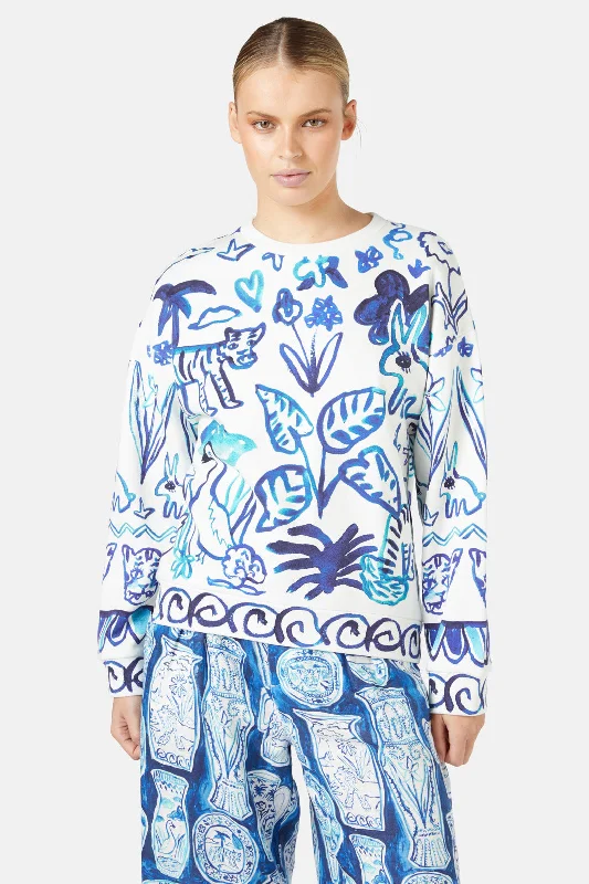 Porcelain Paradise Sweater