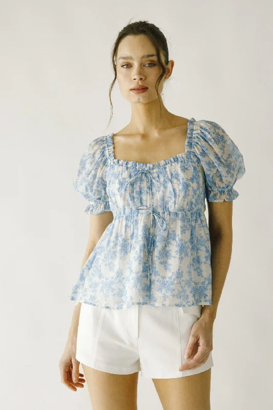 June Blooms Top