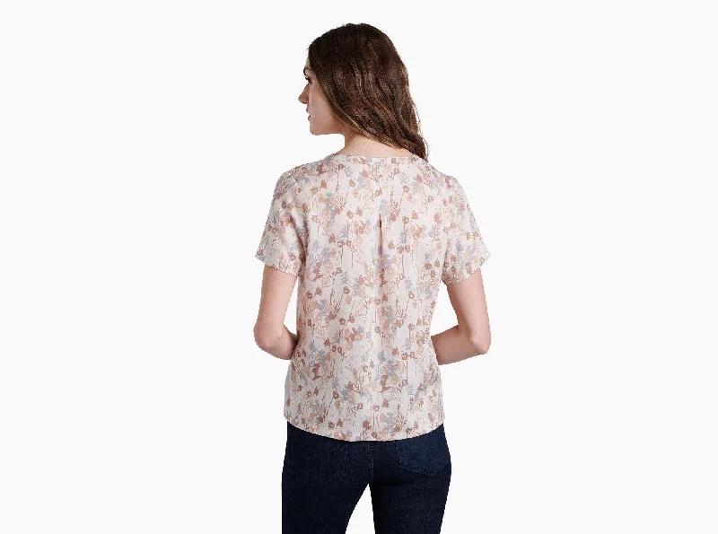 Women's Hadley Short Sleeve - Sandstone Print