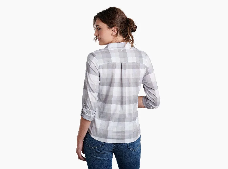 Women's Kamp Long Sleeve Flannel - Slate