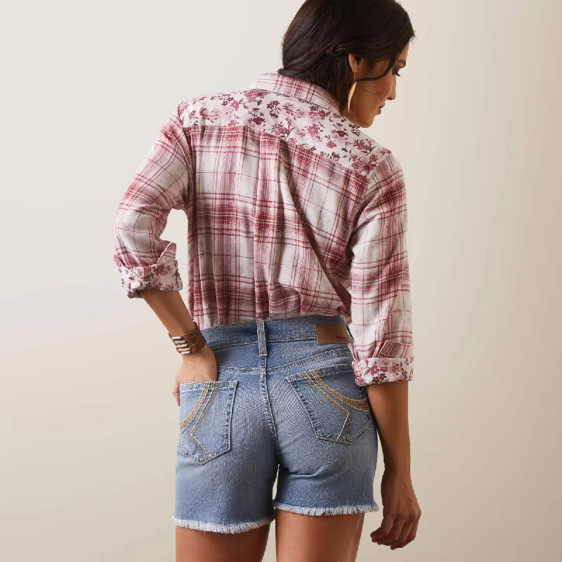 Women's REAL Billie Jean Shirt - Willa Plaid