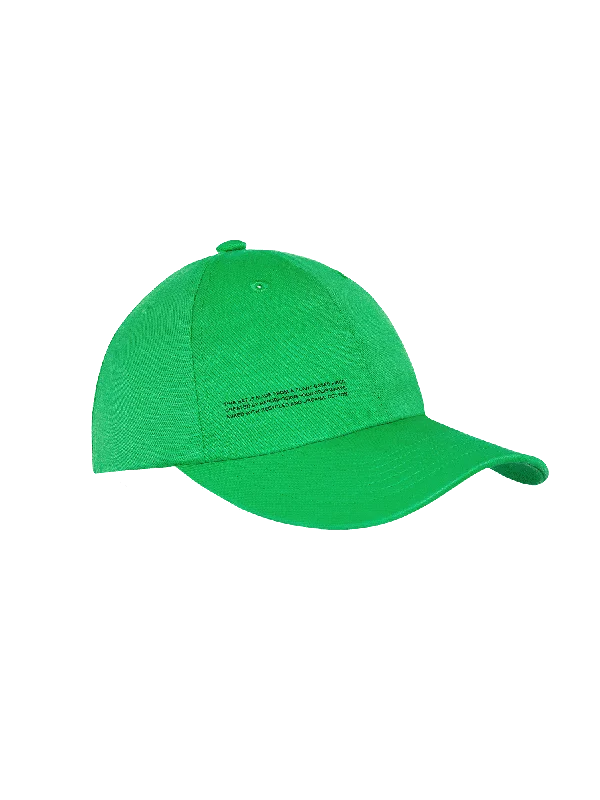 Oilseed Hemp Twill Baseball Cap—jade green