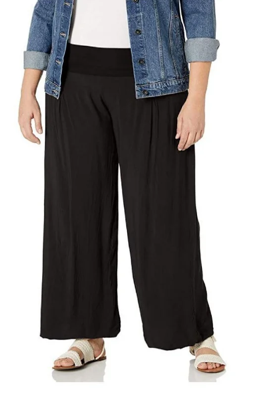 M Made in Italy - Plus Size Maxi Wide Leg Pant