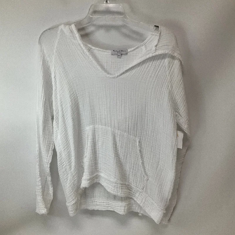 Top Long Sleeve By Michael Stars In White, Size: Xs