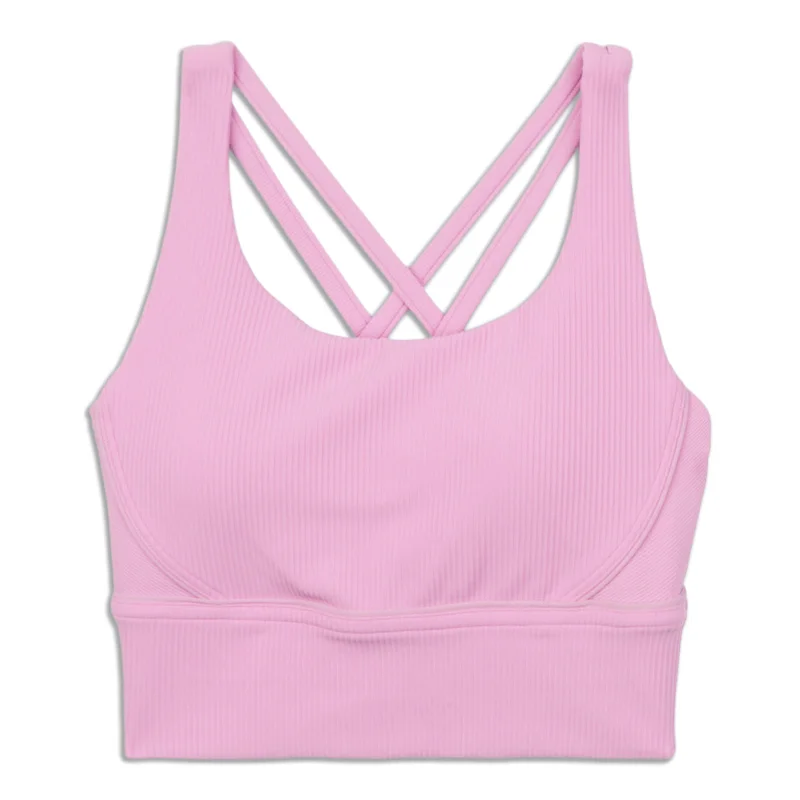 lululemon Energy Longline Ribbed Bra - Resale